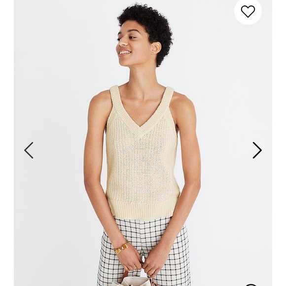 Madewell Tops - Madewell Stockton Sweater Tank Madewell Tops - Madewell Stockton Sweater Tank